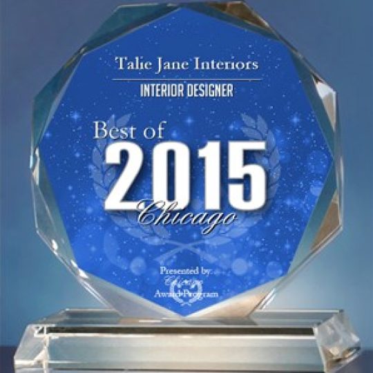 2015 Best of Chicago Award Interior Design, Lake Tahoe Interior Design