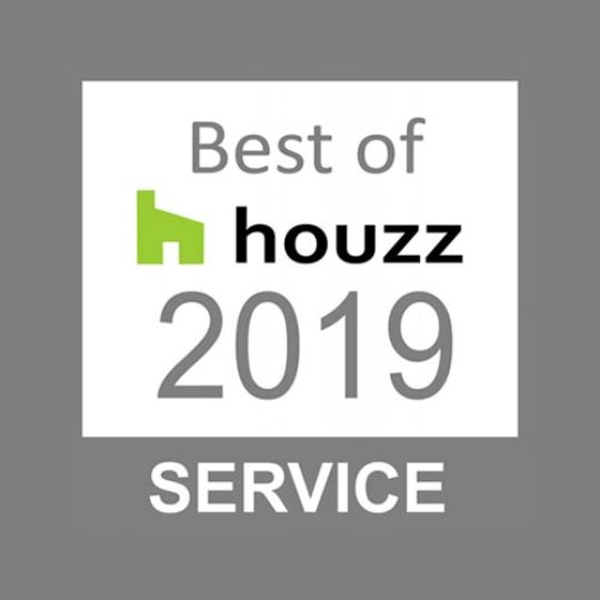 Talie Jane wins Best of Service Award from Houzz - 2019