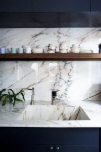 Marble Sinks and Countertops - Kitchen Trends - Talie Jane Interiors