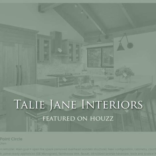 Talie Jane Featured on Houzz - 9 Green Paint Colors to Consider for Your Kitchen