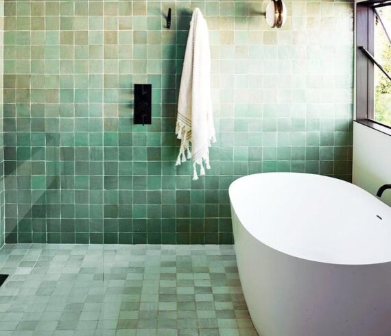 Set the Mood with Bathroom Tiles - Talie Jane Interiors